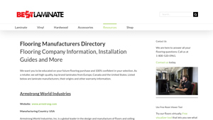 Flooring Manufacturers - BestLaminate - flooring manufacturer