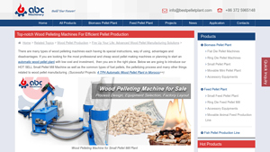 Top-notch Wood Pelleting Machines for Efficient Pellet Production - pellet machine company