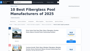 Our 10 Best Fiberglass Pool Manufacturers - 2025's Top Winners - best fiberglass pool manufacturer