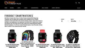 FireBolt Smartwatches Watches - Bharat Time Style - firebolt watch company