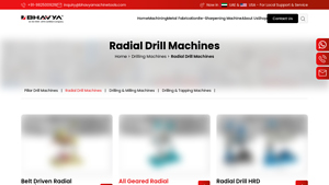 All Geared Radial Drilling Machine - radial drilling machine company
