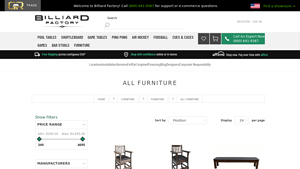 All Furniture | Billiard Factory Collection - bar furniture factory