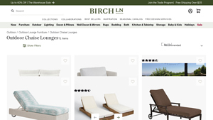 Farmhouse & Rustic Outdoor Chaise Lounges - Birch Lane - outdoor chaise lounge factory