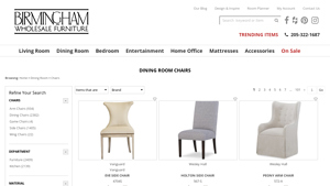 Dining Room Chairs - Birmingham Wholesale Furniture - dining chairs bulk