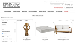 Outdoor Furniture - Birmingham, AL - lawn furniture wholesale