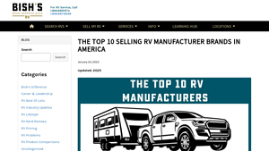 Top 10 RV Manufacturers in 2025: Best-Selling Brands Ranked - rv manufacturer