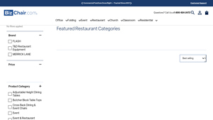Restaurant Chairs & Tables - BizChair - restaurant chairs bulk