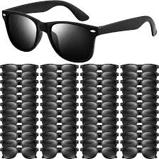 NEBURORA 6 Pack Black Sunglasses Bulk ...