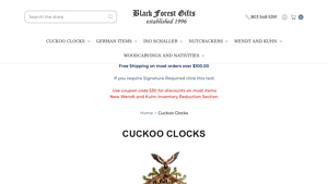 Cuckoo Clocks | Authentic German Cuckoo Clock Shop in the US - cucoo clocks direct from manufacturer germany