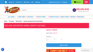 Deluxe Assorted Hard Candy 5lb Bag - candy bag bulk