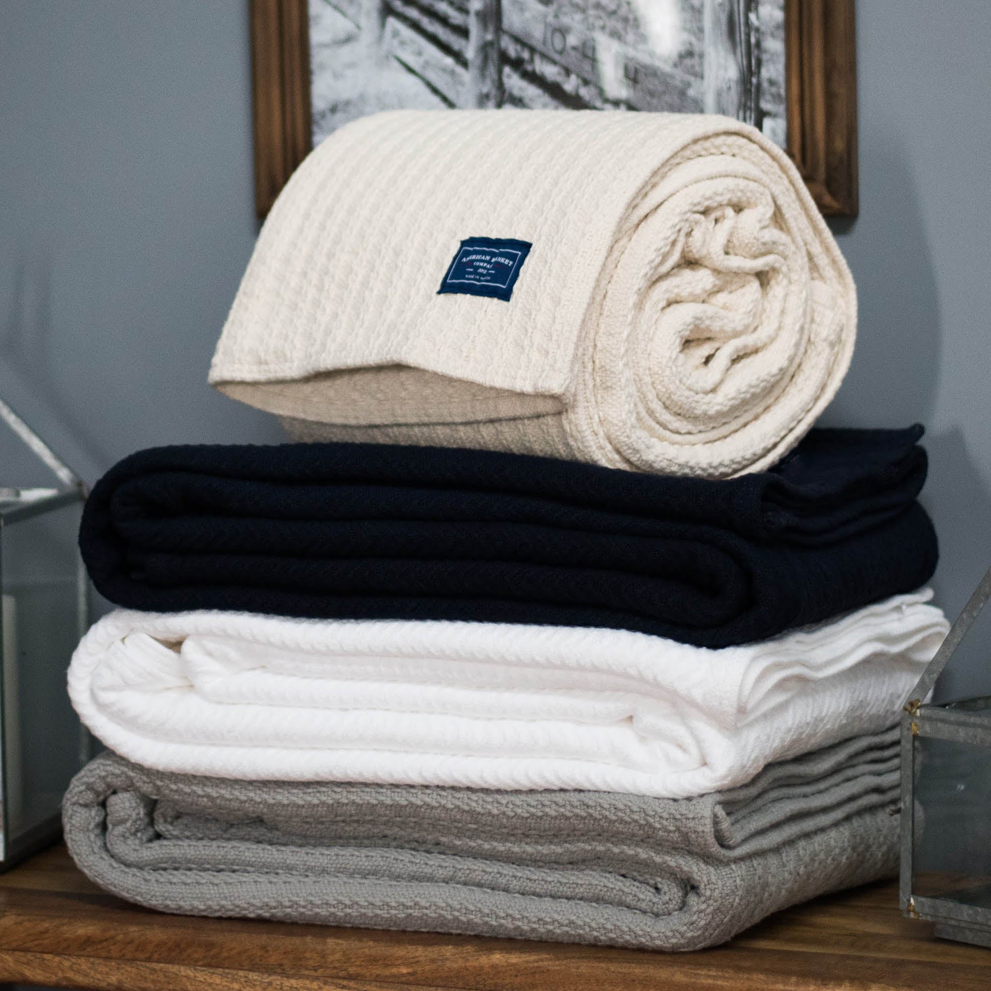 A relevant stock photo of blanket manufacturer in a typical setting.