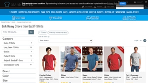 Bulk Heavy (more than 6oz) T-Shirts - BlankShirts.com - tshirt bulk