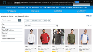Wholesale Gildan Long Sleeve T-Shirts - BlankShirts.com - gildan t shirts bulk