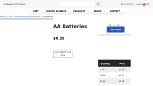 AA Batteries | Best Glowing Party Supplies - Blinkee.com - aa batteries bulk