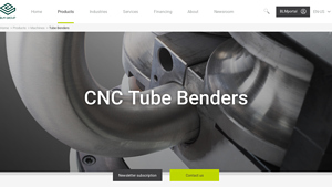 CNC Tube Benders | BLM GROUP - pipe bending machine factory