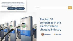 The top 10 companies in the electric vehicle charging industry - car charging stations factory