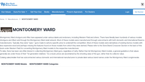 MONTGOMERY WARD - Blue Book of Gun Values - montgomery ward manufacturer