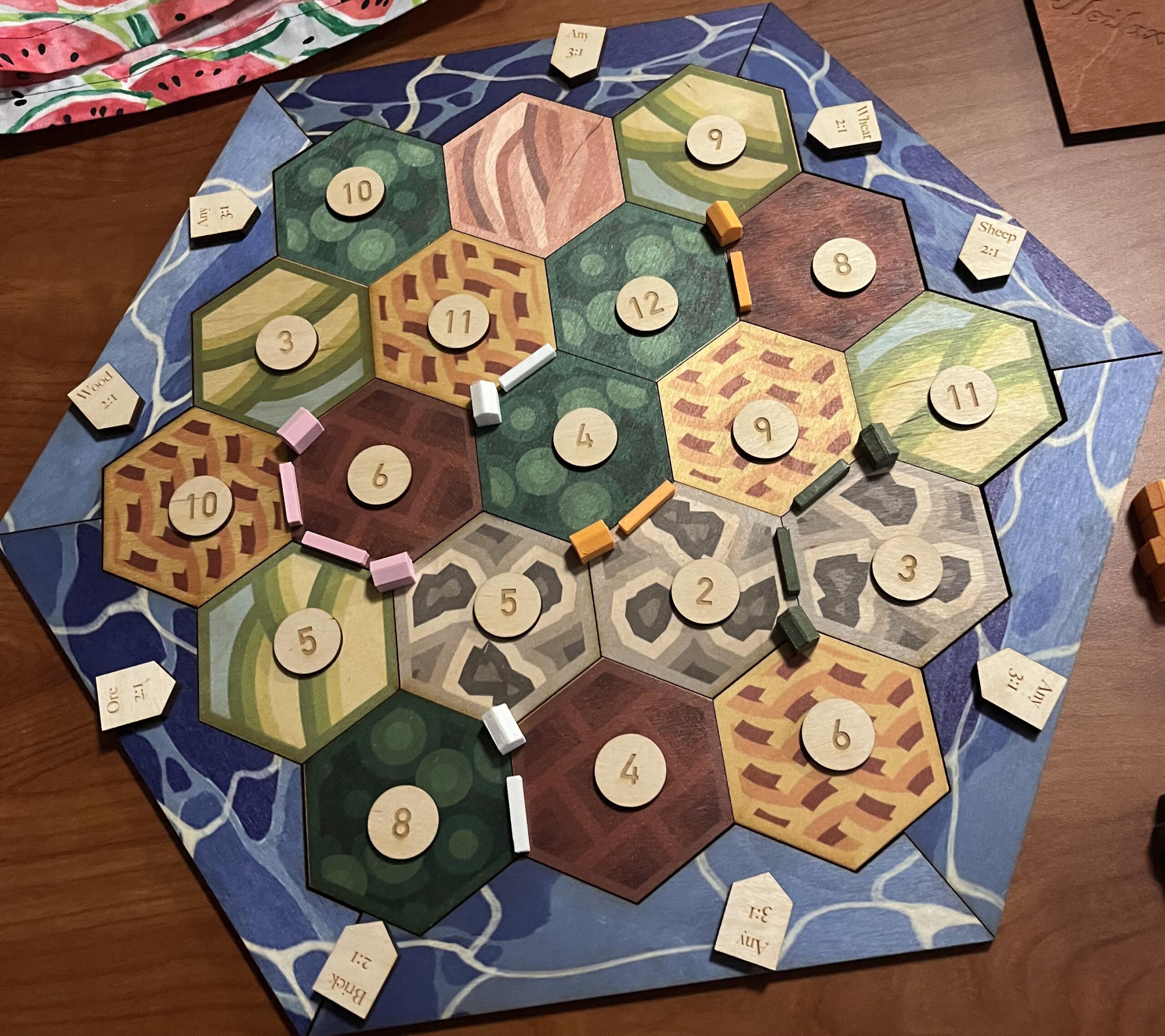 A relevant stock photo of board game custom in a typical setting.