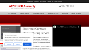 PCB Assembly Services, Printed Circuit Board Assembly - pcb manufacturing factory