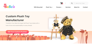 Leading Custom Plush Toy Manufacturer | Bobo's - custom toy manufacturer