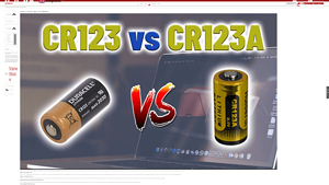 CR123 vs CR123A: What's the Difference? - bomzon - 123 battery company