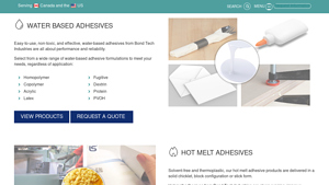 Glue Manufacturers | Adhesive Suppliers | Bond Tech Industries - adhesive glue manufacturer