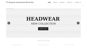 PT Bongman International Official Site | Headwear Manufacturer - headwear manufacturer