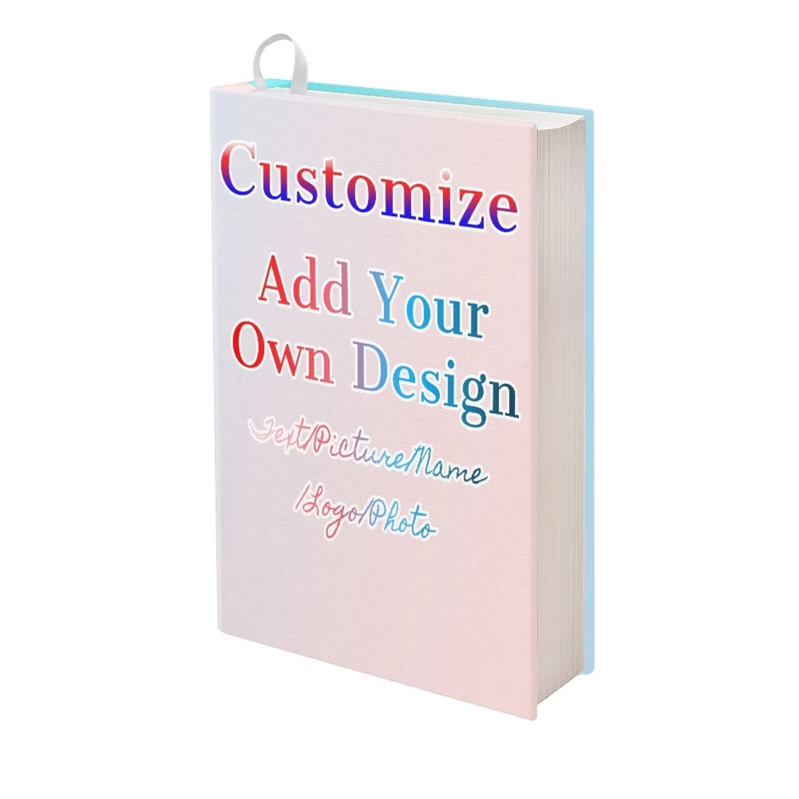 A relevant stock photo of book cover custom in a typical setting.