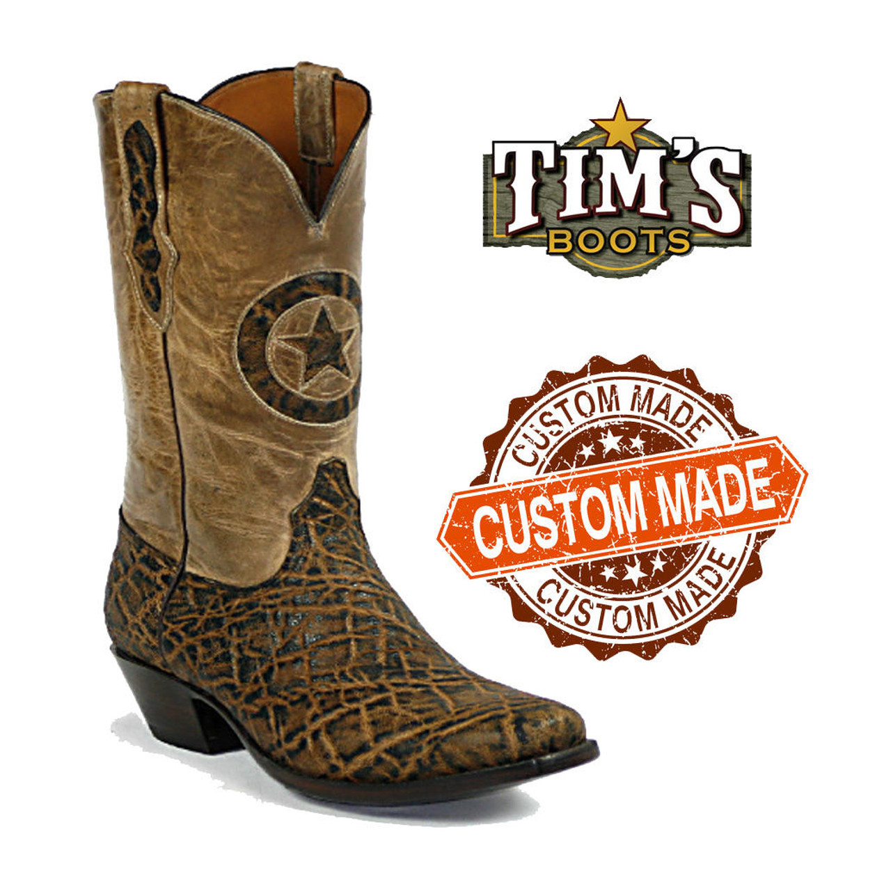 A relevant stock photo of boots custom in a typical setting.