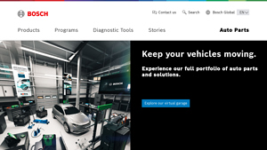 Bosch Auto Parts: Home - auto spares company
