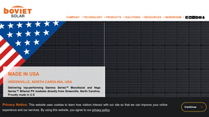 Boviet Solar: Tier 1 PV Module Manufacturer - solar module factory