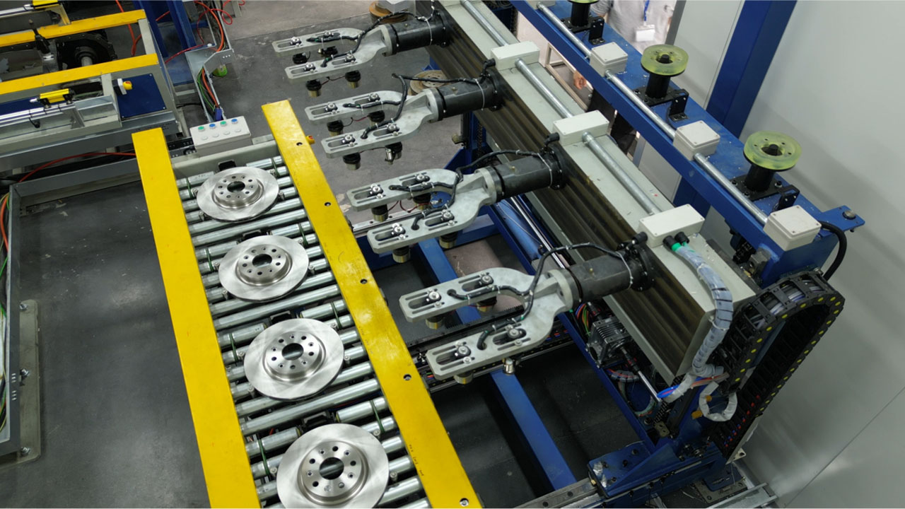 A relevant stock photo of brake manufacturer in a typical setting.