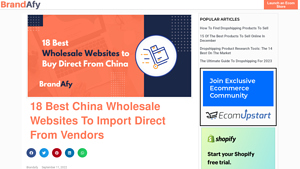 18 Best China Wholesale Websites To Import Direct From Vendors - buying products directly from manufacturer