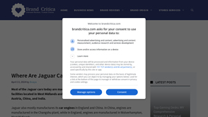 Where Are Jaguar Cars Made? Is Jaguar British? - Brand Critica - jaguar car manufacturer