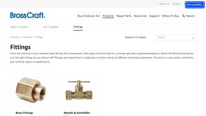 Fittings - BrassCraft - brass fittings manufacturer