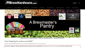 BrewHardware.com - High end, practical homebrewing hardware ... - home brew supplies wholesale