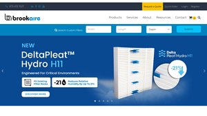 Brookaire Co. | HVAC service supplies - Air filters & more - usa pleated air filters manufacturer