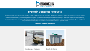 Brooklin Concrete Products - concrete precast manufacturer