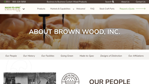 CNC & Custom Wood Product Manufacturer - Made To Spec - wood manufacturer