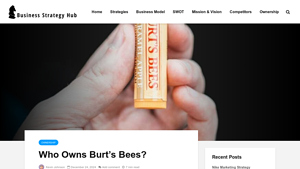 Who Owns Burt's Bees? - Business Strategy Hub - burt's bees manufacturer