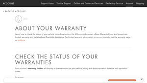 About Your Warranty | Buick Canada - buick manufacturer warranty