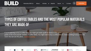 Types of Coffee Tables and the Most Popular Materials They Are ... - metal coffee table factory