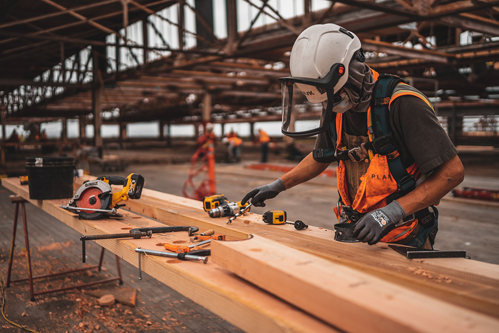A relevant stock photo of building material manufacturer in a typical setting.