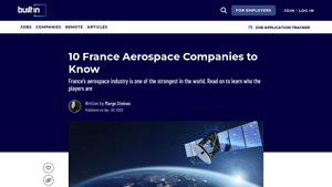 10 France Aerospace Companies to Know - Built In - french airplane manufacturer
