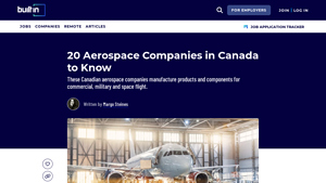 20 Aerospace Companies in Canada to Know - Built In - canadian airplane manufacturer
