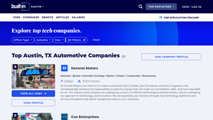 Top Austin, TX Automotive Companies 2025 | Built In - car manufacturer texas