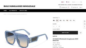 (6) PACK Wholesale Oversized Sunglasses 2023 - oversized sunglasses bulk