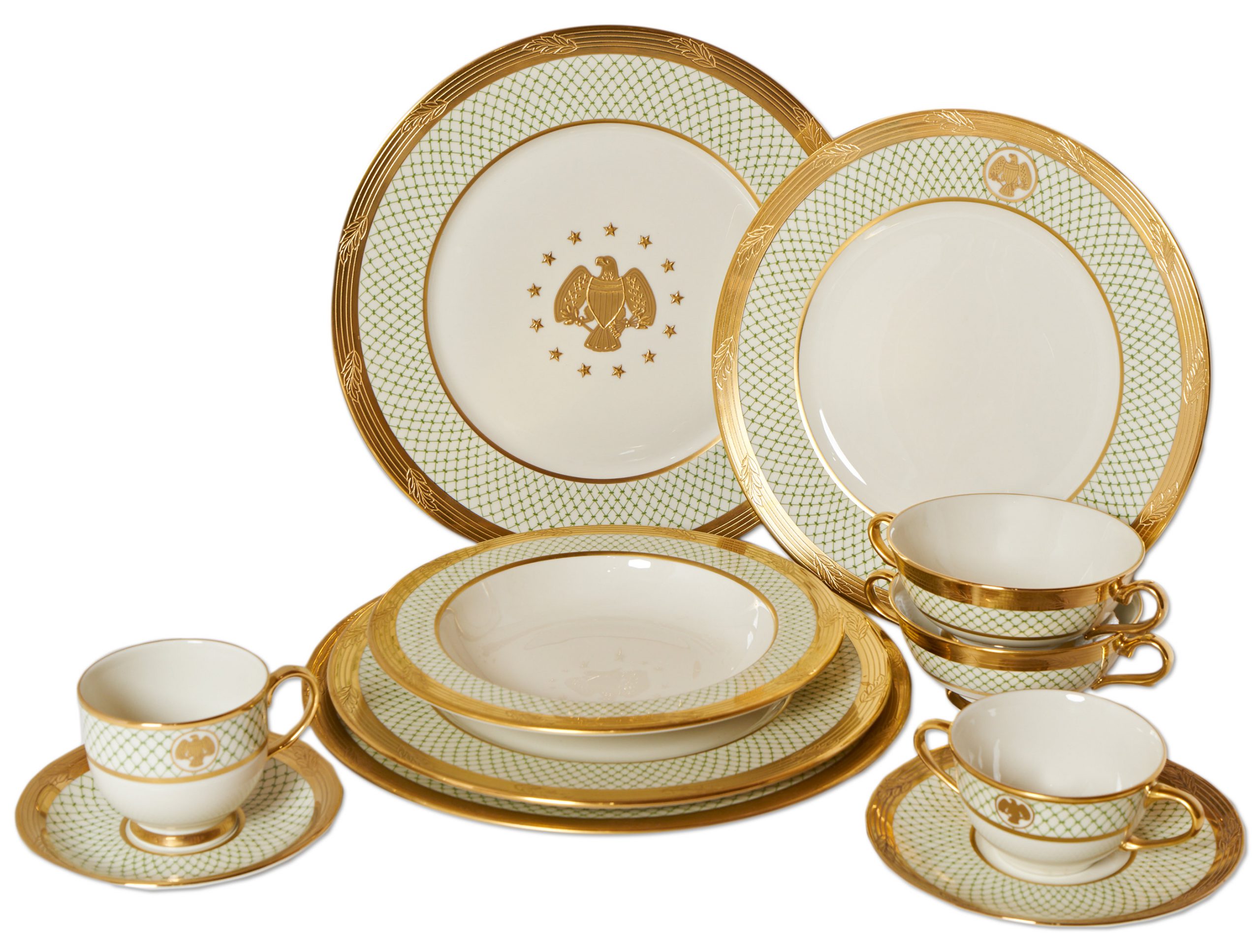 A relevant stock photo of bush china in a typical setting.