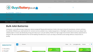 Bulk AAA Batteries Online from BuyaBattery - triple a batteries bulk