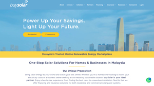 Solar Panel Malaysia | One-Stop Solar Platform | buySolar - buy solar panels direct from manufacturer